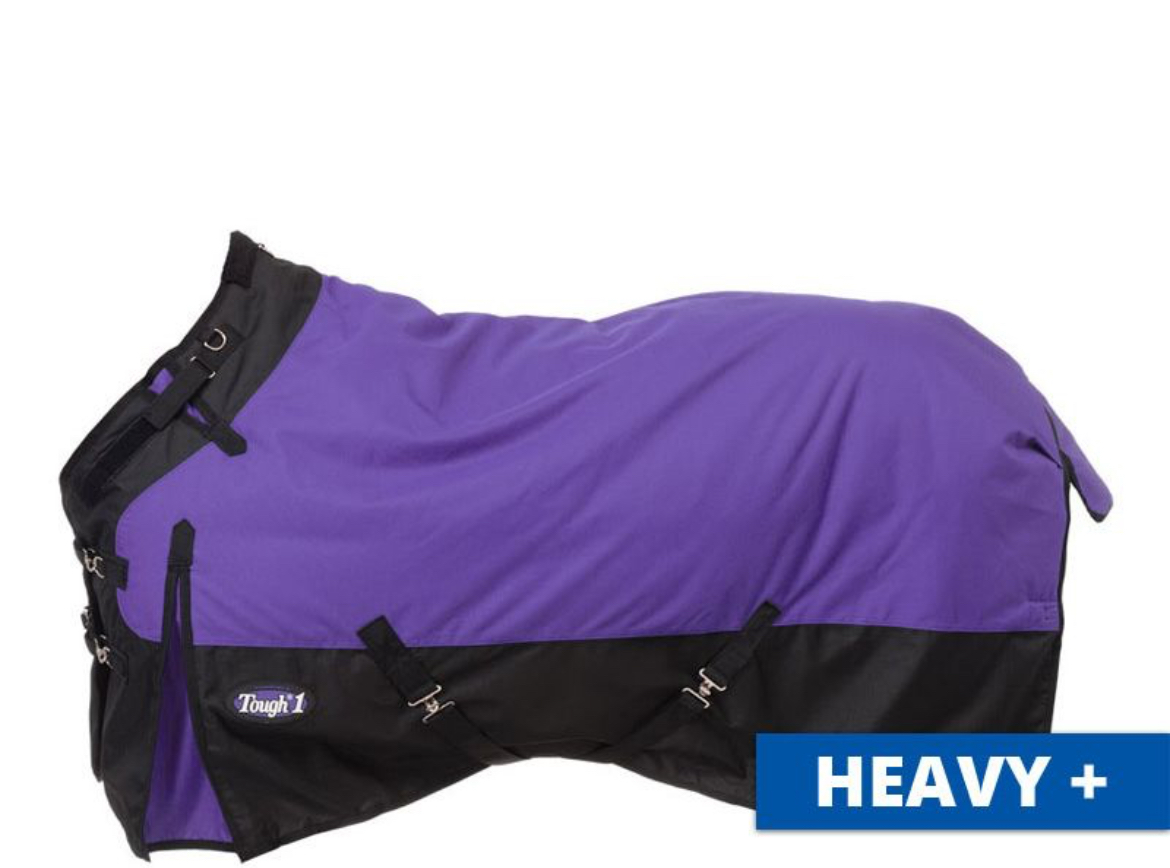 Tough-1 1200D 300g Waterproof Poly Turnout Blanket w/ Snuggit Neck 32-2120S