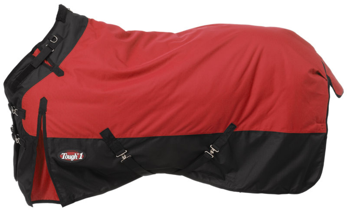 Tough-1 1200D 300g Waterproof Poly Turnout Blanket w/ Snuggit Neck 32-2120S - Image 4