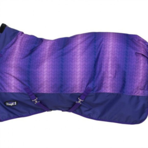 Tough-1 1200D Chevron Turnout Blanket w/ Snuggit Neck Mini 32-7125SMN