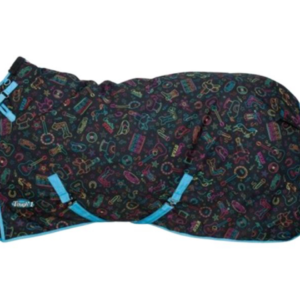 Tough-1 1200D Nashville Nights Turnout Blanket with Snuggit 32-7650S-875
