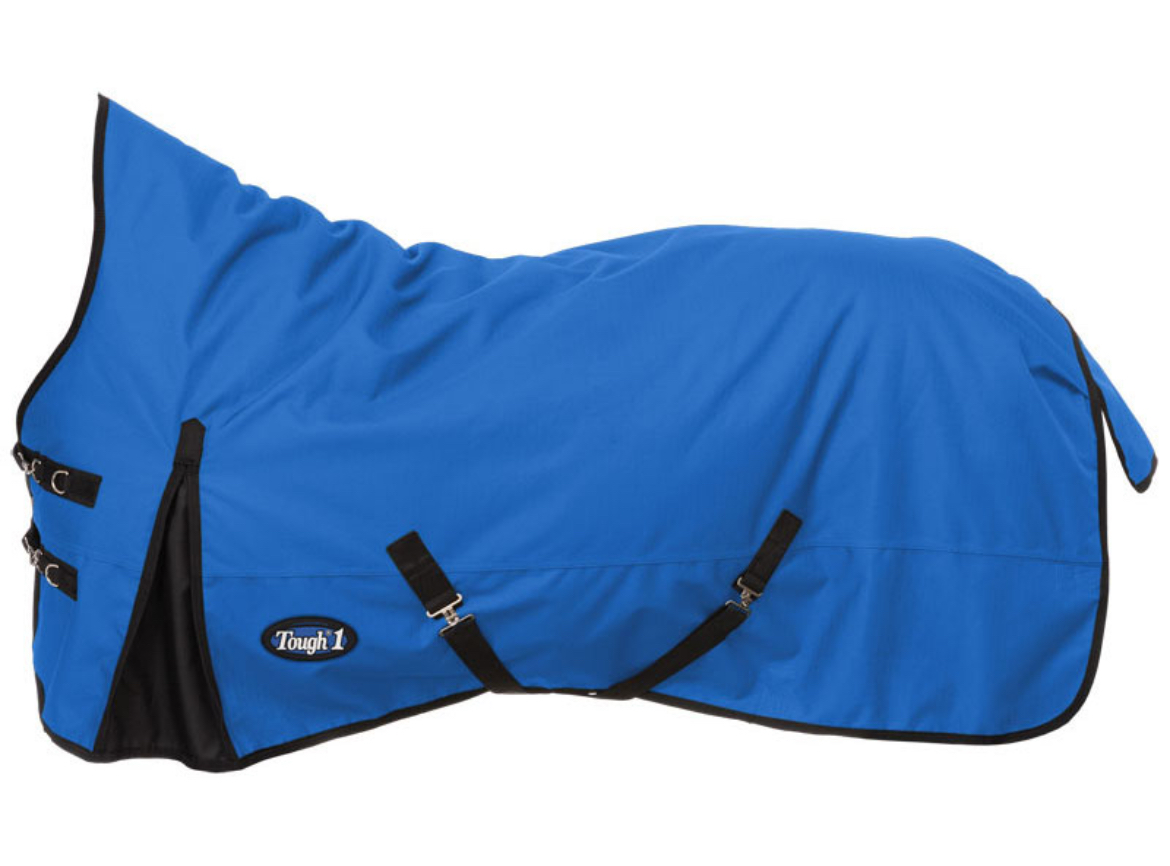 Tough-1 1200D Waterproof Poly 300gm High Neck Turnout Blanket 32-2120HN - Image 3