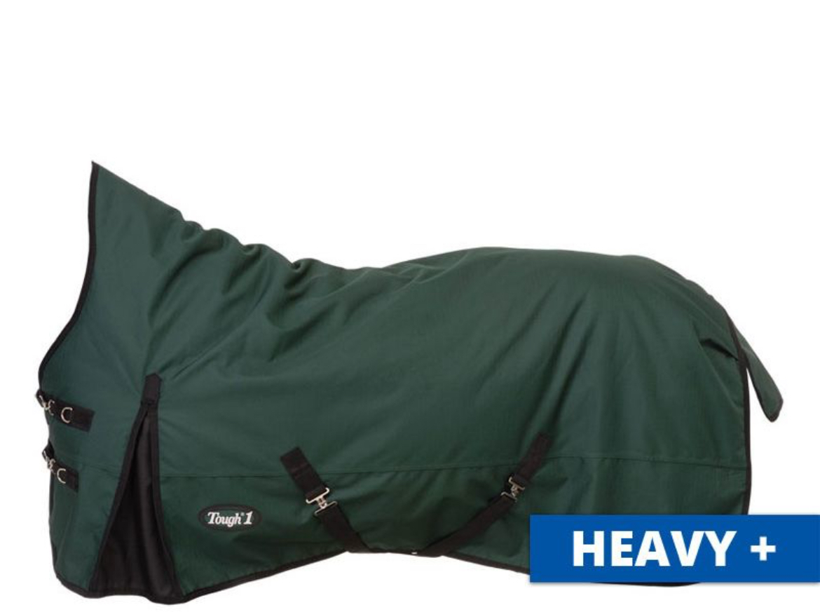 Tough-1 1200D Waterproof Poly 300gm High Neck Turnout Blanket 32-2120HN